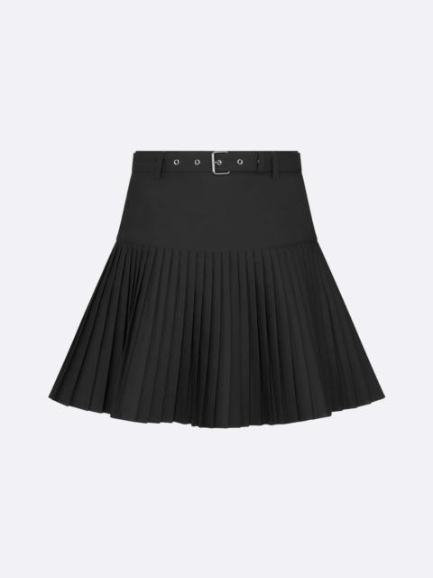 Dior Pleated Miniskirt