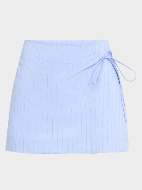 SIR. Lori Pinstripe Mini Skirt