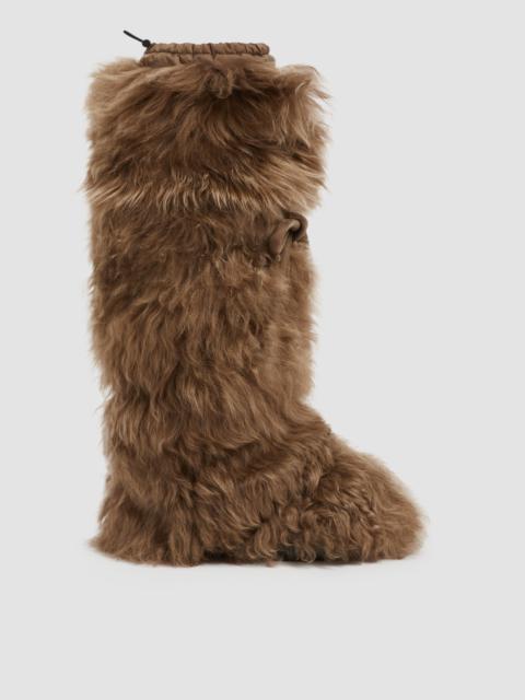 Moncler Grenoble Gaia High Shearling Boots