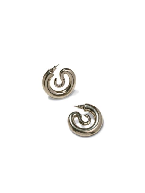 PANCONESI Serpent hoop earrings