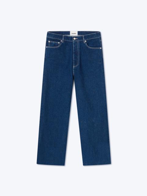 Nanushka JAKO - Relaxed denim trousers - Eco indigo