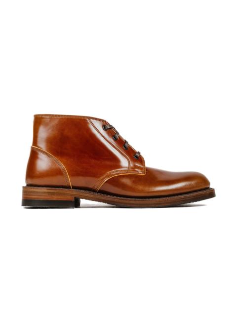 JOHN LOFGREN The Steadfast Chukka Boots Shinki Hikaku Shell Cordovan Cognac