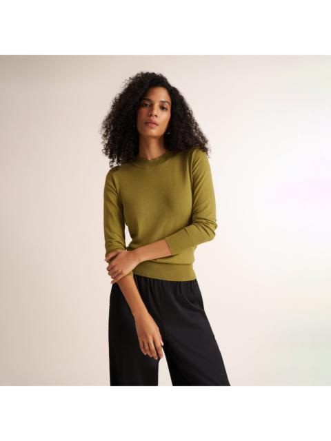 M.M.LaFleur Kit Contrast Sweater - 365 Silk Cashmere