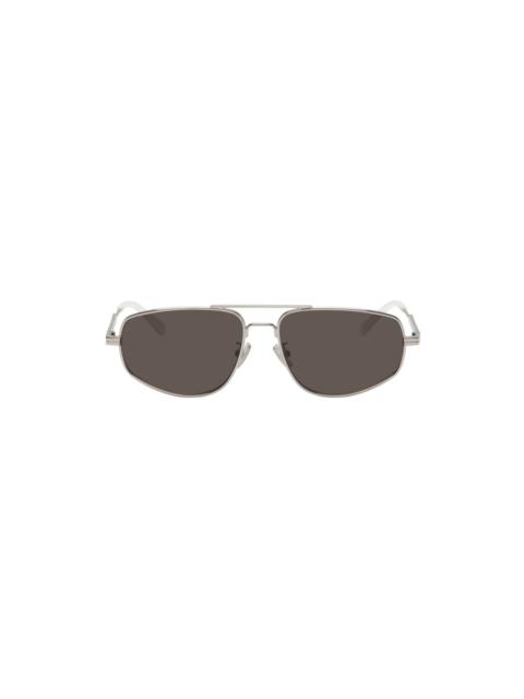 Silver Aviator Sunglasses