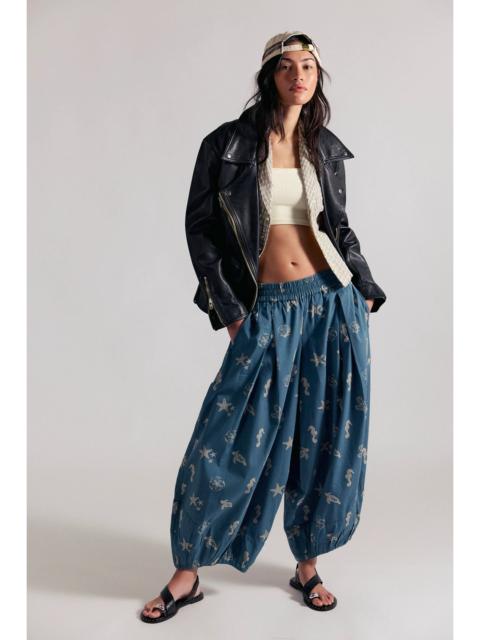FREE PEOPLE Moonflower Printed Pull-On Balloon Pants