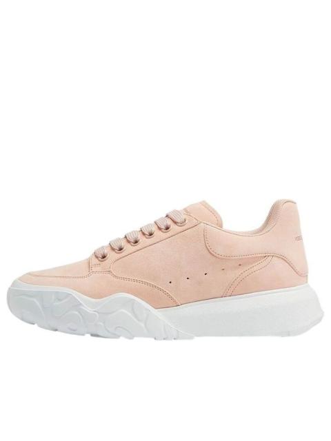 (WMNS) Alexander McQueen Court Trainer 'Pink White' 657567WIA507126