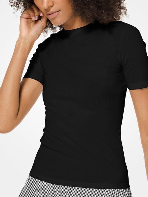 MICHAEL KORS COLLECTION Stretch-Viscose T-Shirt