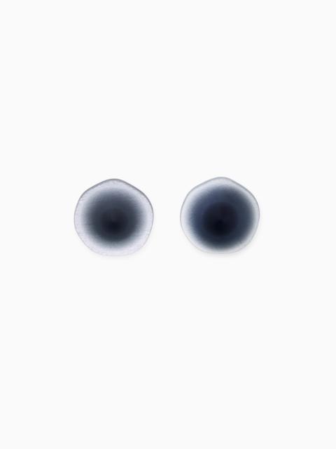 GIORGIO ARMANI EARRINGS IN BRASS