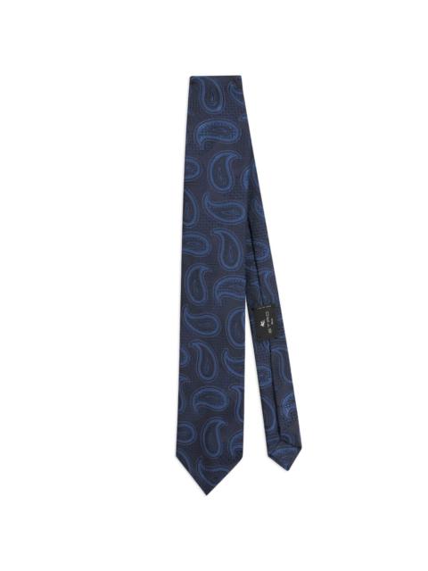 Etro paisley-jacquard silk tie