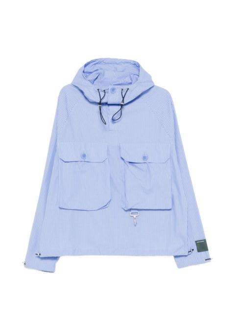 REESE COOPER® striped hooded jacket