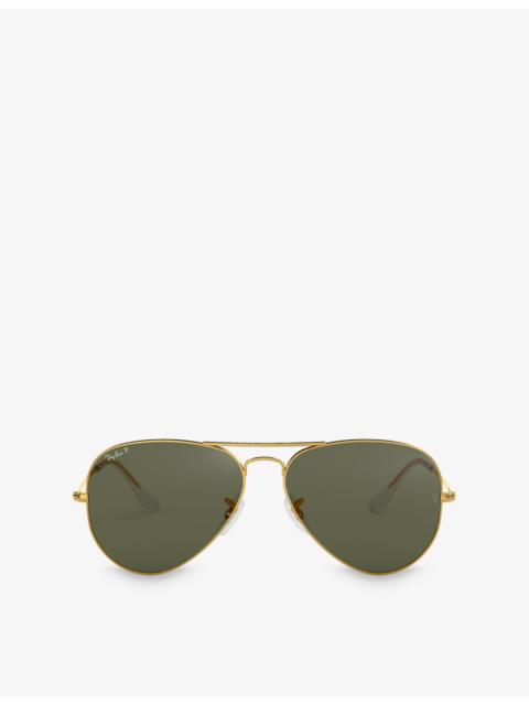 Ray-Ban RB3025 aviator-frame metal sunglasses