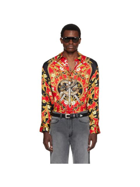 LU'U DAN Red Slim Fit Shirt