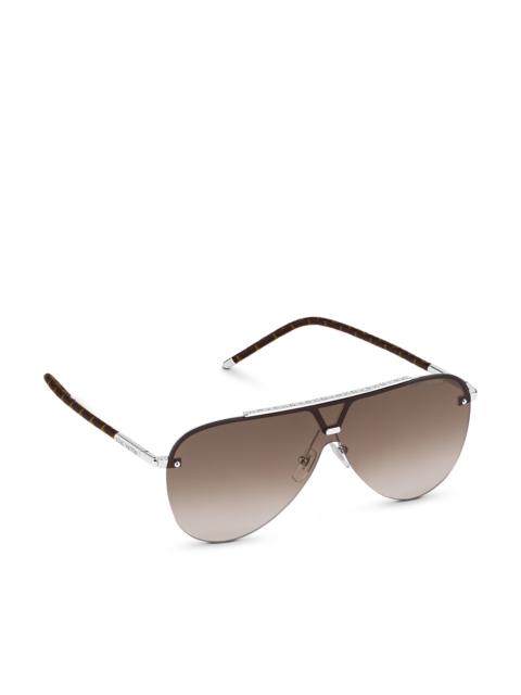Louis Vuitton Monogram Blaze Mask Sunglasses