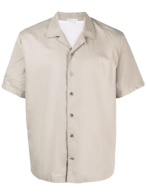 JAMES PERSE short-sleeves buttoned poplin shirt