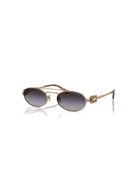 Miu Miu metal-frame sunglasses