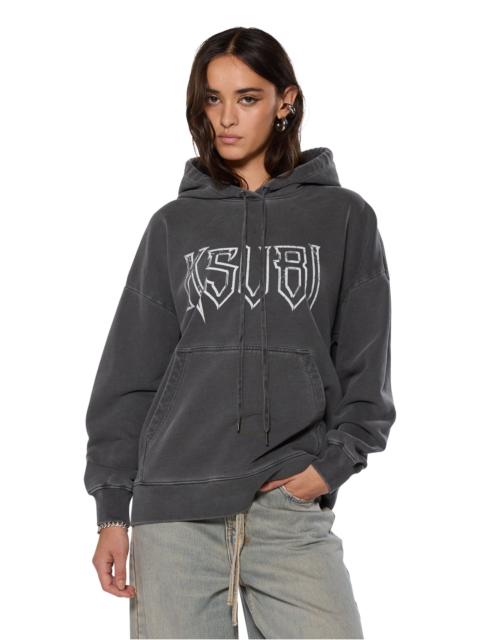 Ksubi KINGDOM OH G HOODIE CHARCOAL