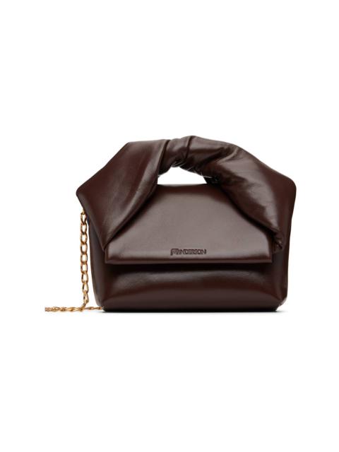 JW Anderson Brown Small Twister Bag