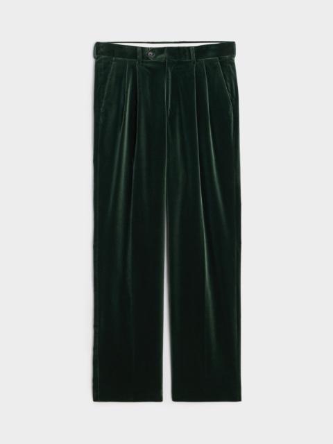 TODD SNYDER Italian Velvet Wythe Trouser