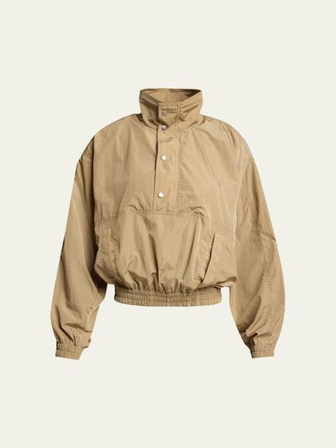 SAINT LAURENT Technical Nylon Track Jacket