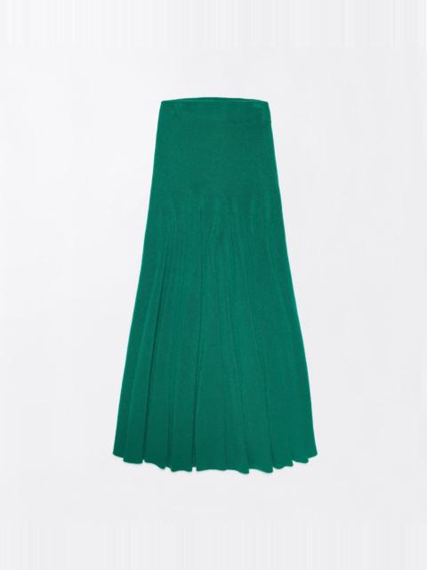 TOM FORD CASHMERE MID-LENGTH FLARE SKIRT WITH FITTED WAIST