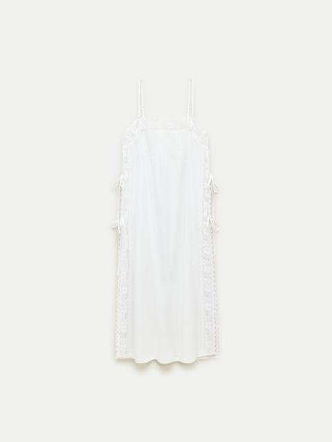 J.CREW Side-tie tunic dress