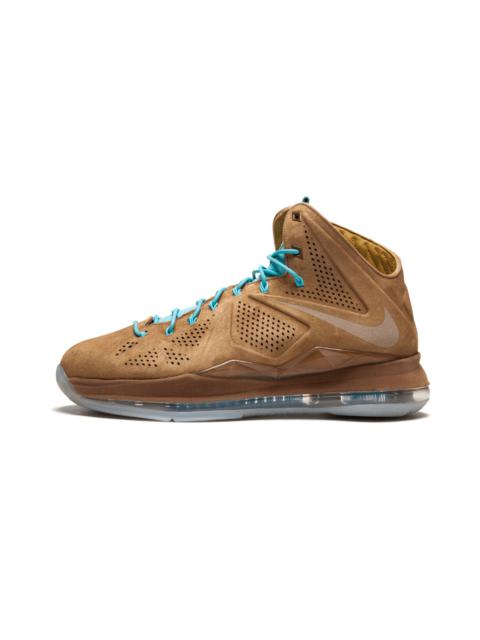 Lebron 10 EXT QS "Brown Suede"