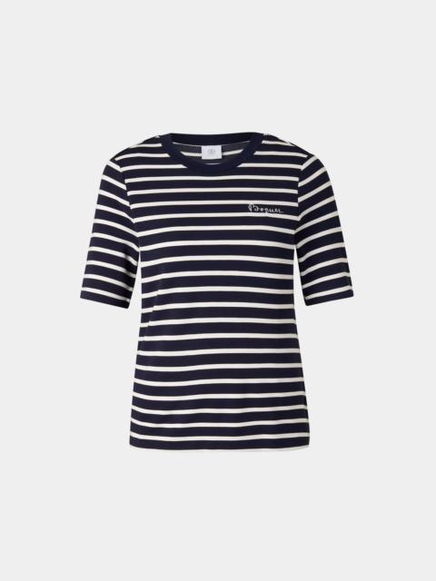 BOGNER T-shirt Rachel in Navy blue/off-white