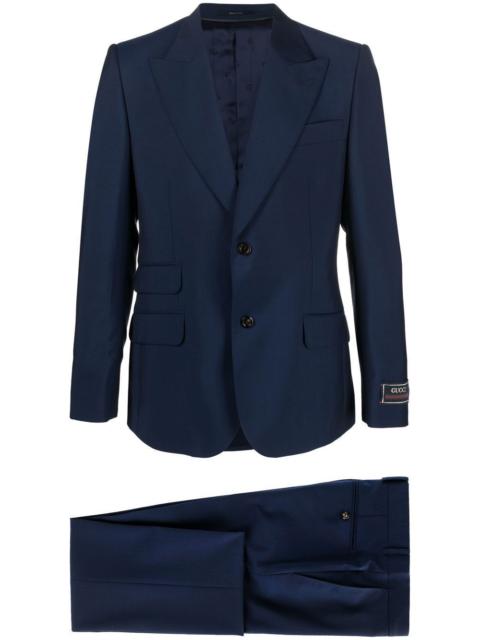 GUCCI Mohair wool suit