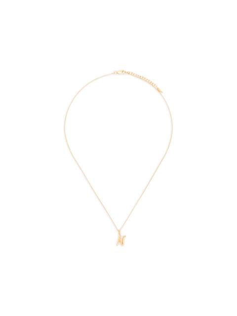 MISSOMA Molten initial mini necklace