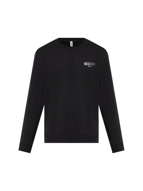 Logo-embroidered sweatshirt