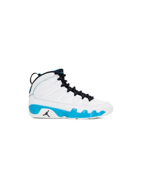 Jordan White Air Jordan 9 Retro Sneakers