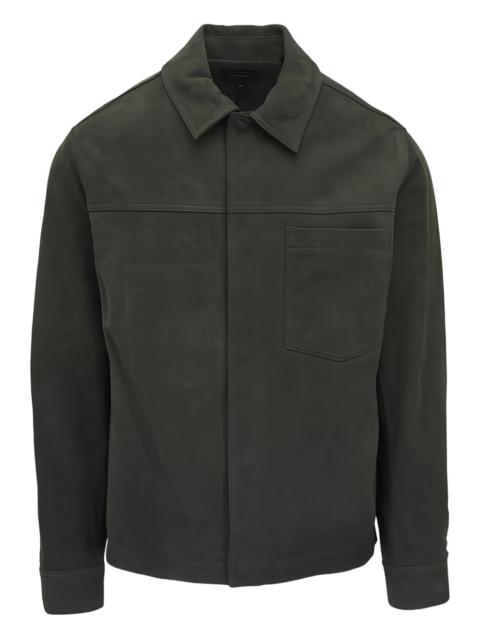 Vince Sycamore pocket leather jacket