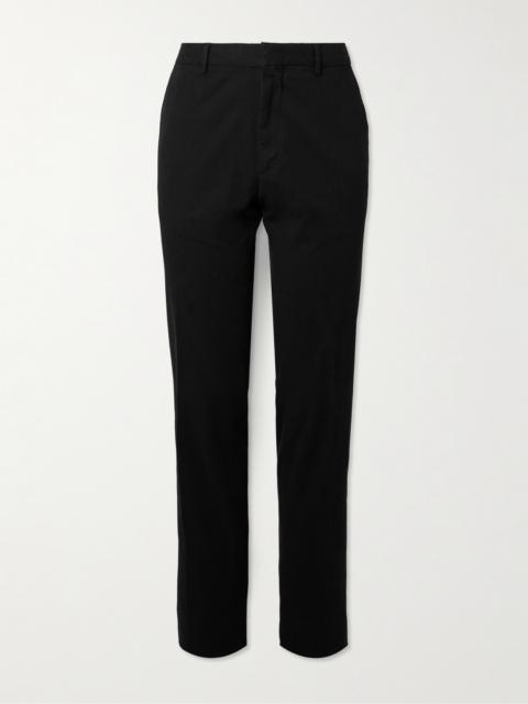 ZEGNA Easy Straight-Leg Garment-Dyed Cotton-Blend Chinos