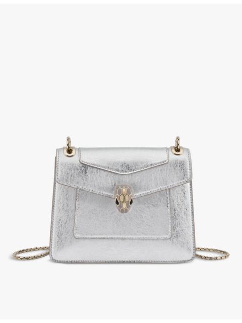 BVLGARI Serpenti Forever Day-to-Night small leather shoulder bag