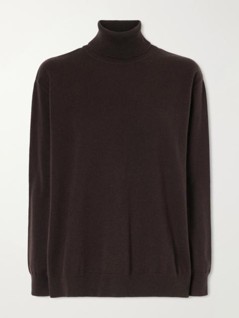 Brunello Cucinelli Cashmere turtleneck sweater Dark brown
