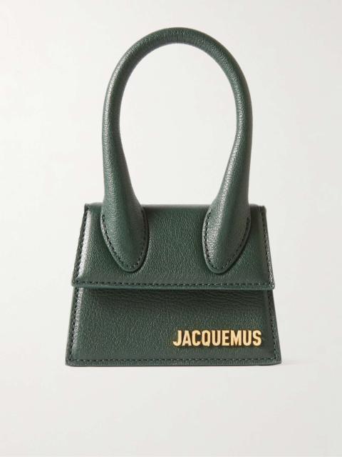 JACQUEMUS Le Chiquito Logo-Embellished Mini Leather Bag