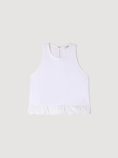 Sandro RUFFLE TOP