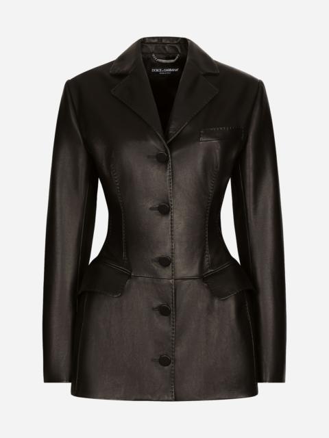 Dolce & Gabbana Calfskin Turlington jacket