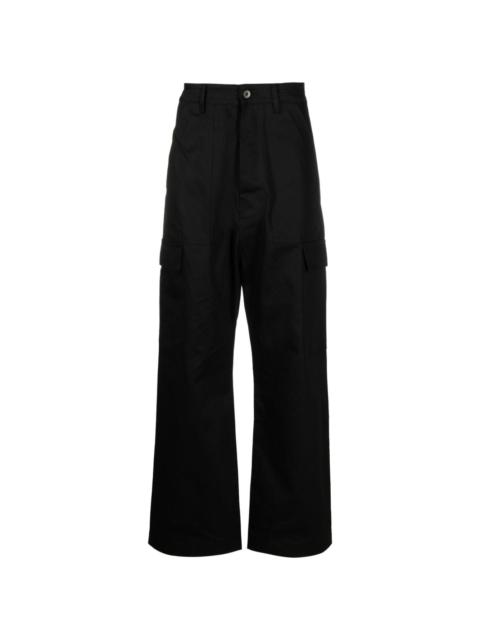 Rick Owens DRKSHDW straight-leg cargo trousers
