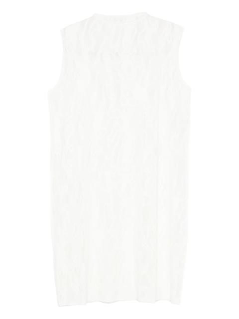 Pleats Please Issey Miyake sleeveless midi dress