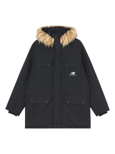 New Balance 새로운 밸런스 클래식 다운 재킷 '블루 브라운'AMJ13329-BK