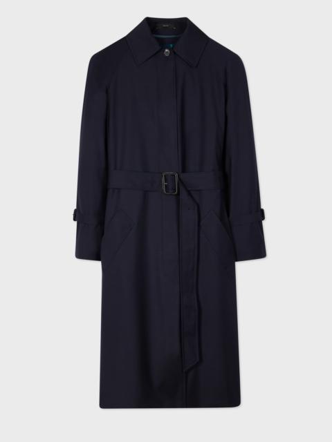 Paul Smith 'Storm System' Wool Mac With Detachable Liner