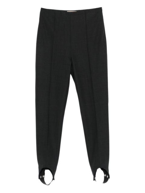 Plan C stirrup-detail trousers