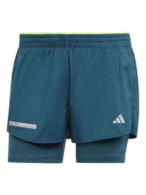 adidas (WMNS) adidas Ultimate Two-In-One Shorts 'Turquoise' HZ4481