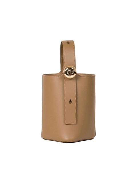 Loewe mini Pebble leather bucket bag