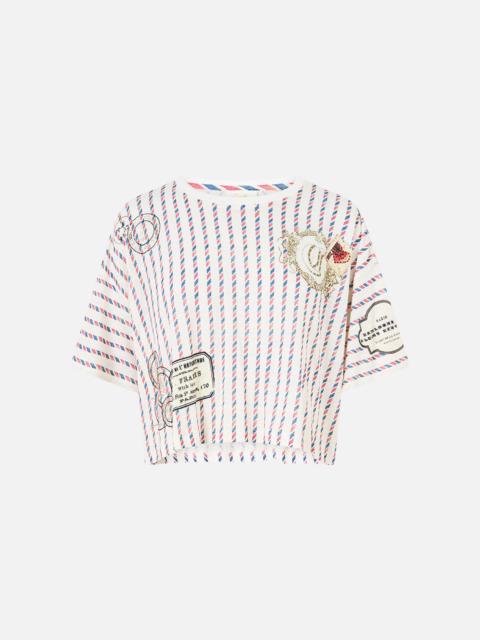 CAMILLA BOXY CROP TEE LA BELLE BOTANIQUE