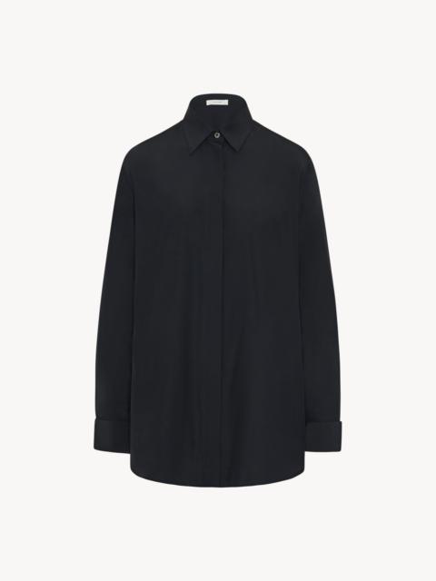 The Row Sisella Shirt in Silk and Wool