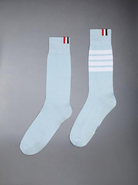 Thom Browne grosgrain-loop ankle socks