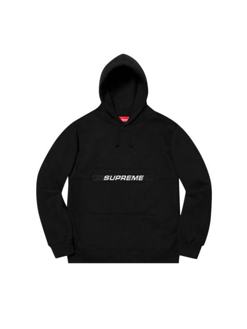 Supreme Zip Pouch Hooded Sweatshirt 'Black'