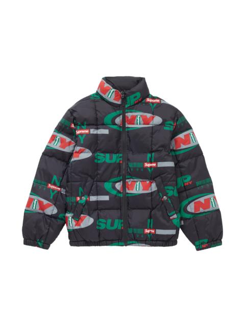 Supreme Supreme Watches Reversible Puffy Jacket Black - FW20J30